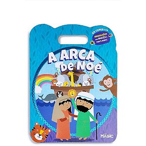 Livro Infantil Ilustrado a ARCA de Noé Bilíngue
