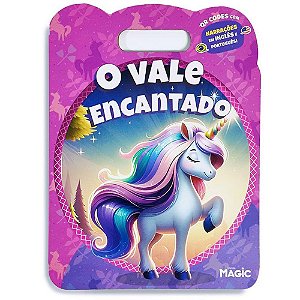 Livro Infantil Ilustrado o Vale Encantado Bilingue