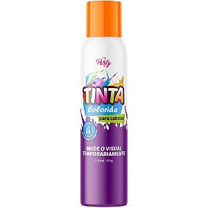 Pinta Cabelo 150ML Laranja Neon Caixa com 12 Unidades