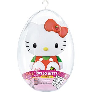 OVO com Brinquedo Hello KITTY Morango Intermediário Boneco de Vinil