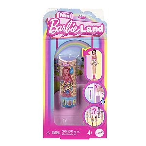 Barbie Mini Barbieland Color Reveal Série 1 com Tubo Surpresa