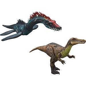 Boneco e Personagem Jurassic WORLD Rastreadores Gigantes 35CM com Acessórios