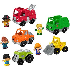 FISHER-PRICE Entretenimento Little People Veículos Pequenos com Personagem