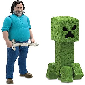 Boneco e Personagem Minecraft Filme Figura 30CM Articulada
