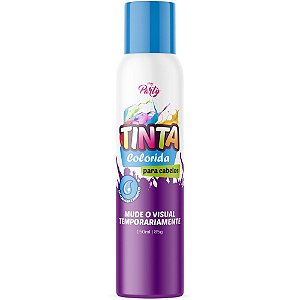 Pinta Cabelo 150ML Azul Neon Caixa com 12 Unidades