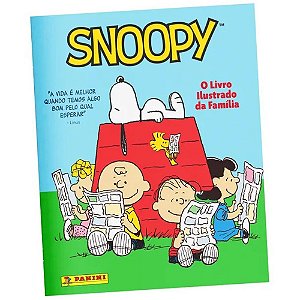 álbum de Figurinhas Snoopy Brochura Edição Especial com 264 Cromos
