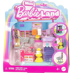 Barbie Mini Barbieland Coleção de Mini Mundos com Boneca e Acessórios