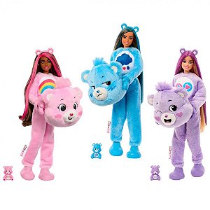Barbie Reveal Cutie Série Ursinhos Carinhosos Caixa com 4 Bonecas e 10 Surpresas