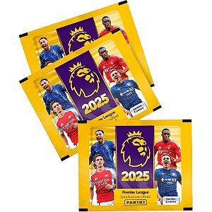 Figurinhas Football ENG 2025 Envelope com 5 Pacotes com 20 Unidades