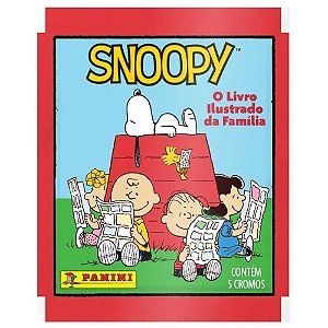 Figurinhas Snoopy Envelope com 5 Figurinhas Pacote com 20 Unidades