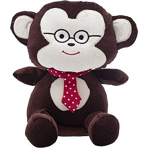 Pelúcia Macaco Amigos da Floresta 34CM