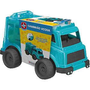 Caminhão Acqua com Temática de Praia para Brincadeiras AO AR Livre