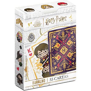 Baralho HARRY Potter Edição Especial 55 Cartas Poker Size