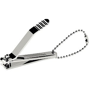 Cortador de UNHA Classic AÇO Carbono Pequeno com Lixa Integrada