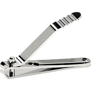 Cortador de UNHA Classic AÇO Carbono Cromado com Lixa Integrada