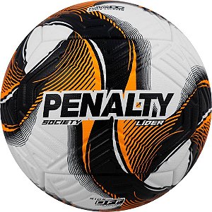 Bola de Futebol Society Líder XXV BC/LJ/PT com ULTRA Fusion e Controle KICK OFF