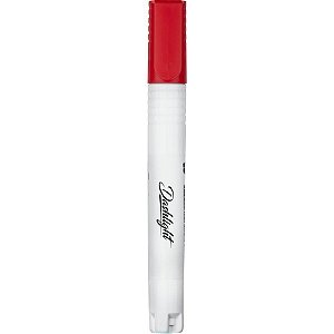 Pincel para Quadro Branco Dashlight Vermelho Caixa com 12 Unidades