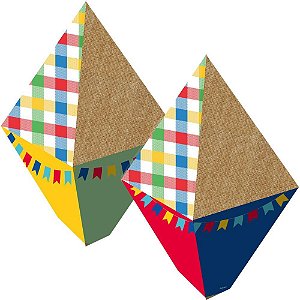 Balão de Papel para Festa Junina Grande Pacote com 2 Unidades