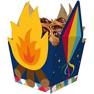 Mini Cachepot para Festa Junina Pacote com 8 Unidades