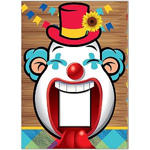 Painel Boca do Palhaço para Festa Junina