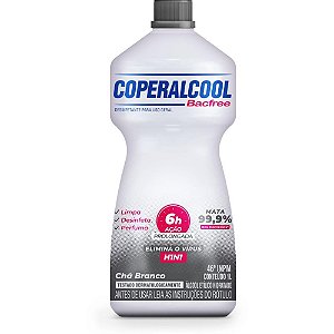 álcool Coperalcool CHÁ Branco 1L Caixa com 12 Unidades