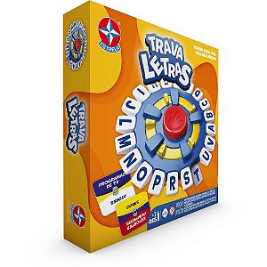 Jogo Trava Letras com Rodada Rápida, Cartas e Tabuleiro Interativo