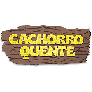 Painel EVA Junino CACHORRO-QUENTE 57X24CM para Decoração de Festa