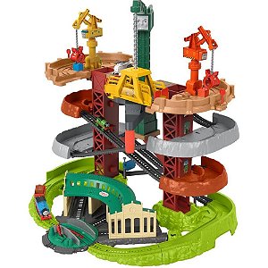 Thomas AND Friends Super Torre com Trilhos, Guindastes e Acessórios