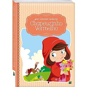 Livro Infantil Ilustrado Chapeuzinho Vermelho Capa Dura 18X22CM 14 Páginas