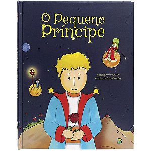 Livro Infantil Ilustrado o Pequeno Príncipe Capa Dura 18X22CM – 14 Páginas