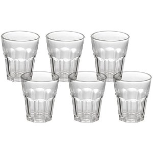 Copo de Vidro Dose Clear 40ML Jogo com 6 Unidades Hauskraft