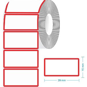 Etiqueta para Preço TR-3 29X15MM com 1330 Unidades em Rolo