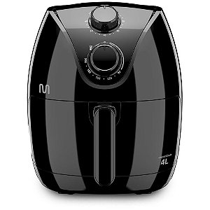Fritadeira AIR FRYER BLACK 4L – 1500W 127V com Timer 60 Minutos Multi