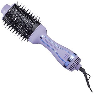 Escova de Cabelo Alisadora CANDY Color Bivolt 1350W com LUZ Infrared