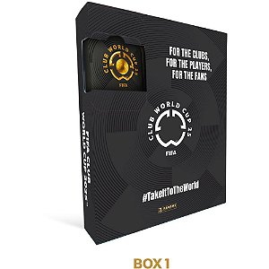 álbum de Figurinhas Mundial de Clubes 2025 Lata Capa Dura com 30 Envelopes