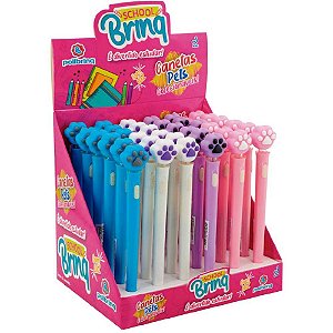 Caneta Esferográfica com LUZ Patinha Display com 20 Unidades