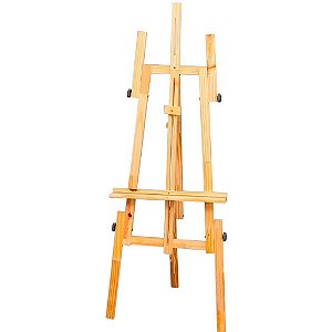 Cavalete para Pintura Compacto Pinus Articulado 1,50M