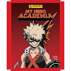 Figurinhas MY Hero Academia Envelope com 5 Pacotes (20 Figurinhas)