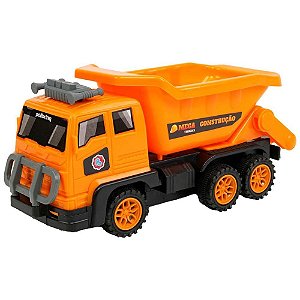 Carrinho Controle Remoto Construção 2 em 1 com 2 Funções À Pilha