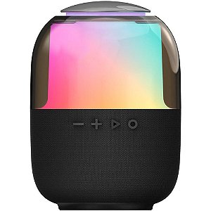 Caixa Acústica Daewoo Vita 50 Bluetooth 15W com Luzes LED RGB