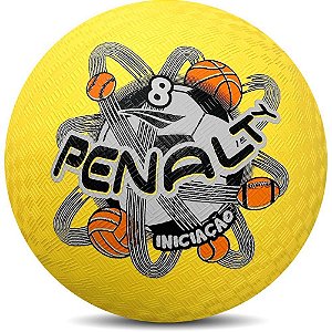 Bola de Iniciação T08 XXIV Amarela Macia e Durável
