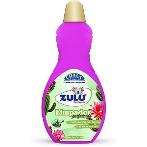 Limpador Perfumado ZULU/COALA FLOR de Cacto 500ML (caixa com 12 Unidades)
