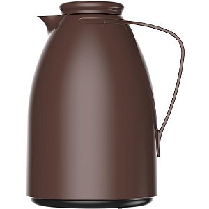 Garrafa Térmica Bule Luna Marrom com Rosca 1 Litro