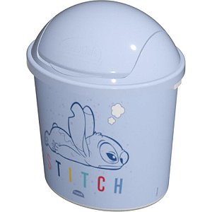 Lixeira STITCH FLIP TOP 2,6 Litros com Tampa Basculante