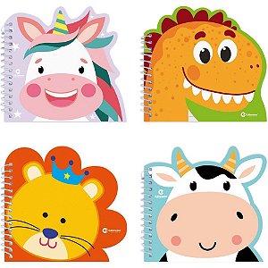 Livro de Atividades POP Cores Divertidas com Lápis – Pacote com 4 Unidades