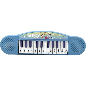 Piano Infantil Bluey com SONS de Piano e Melodias – Pilhas Inclusas