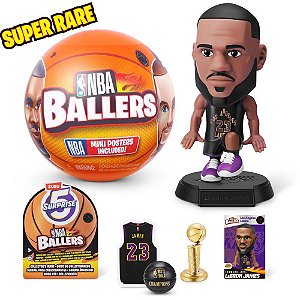 Miniatura Colecionável NBA Ballers 5 Surprise Série 2 – 45 Figuras para Colecionar