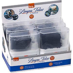 Spray Limpa Telas 40ML com Flanela Display com 6 Unidades