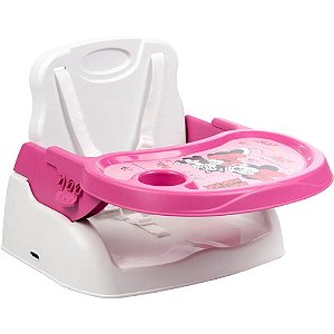 Cadeira de Alimentação Booster Minnie para Bebês 6 Meses ATÉ 15KG