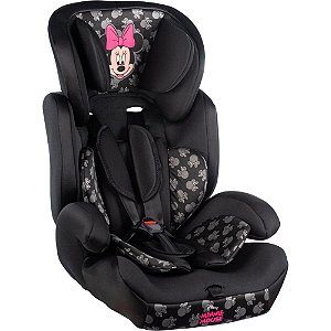 Cadeira de Segurança para Carro Minnie 9 a 36KG com Encosto Ajustável